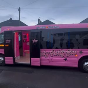 Pink Party Bus