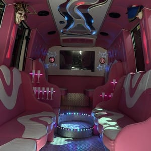 Pink Party Bus