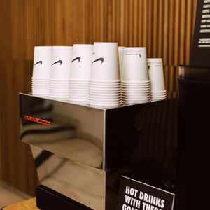 Pop-Up Coffee Bar Branded Cups