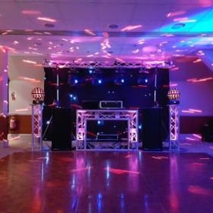 Large black hi-tech rig