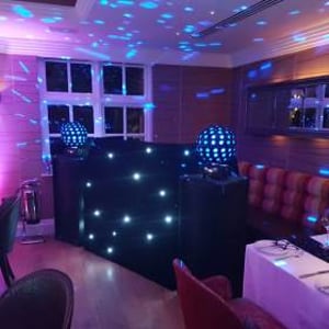 Mini-Hi-Tech Rig with black Starcloth DJ booth