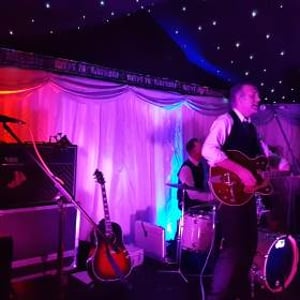 New Blue Beatles band in waistcoats