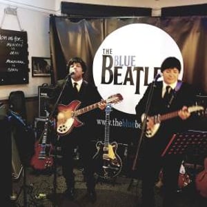 The Blue Beatles Duo - Scott & Jon - Chesterfield suits