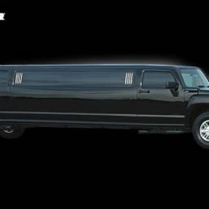 Black Hummer H3 Limousine (Up to 8)