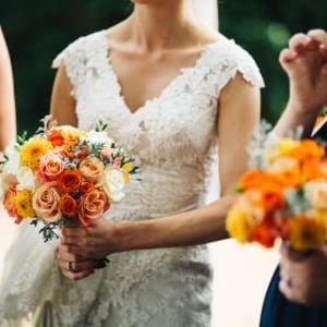 Autumnal Bridal Flowers