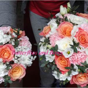Coral Wedding Bouquets