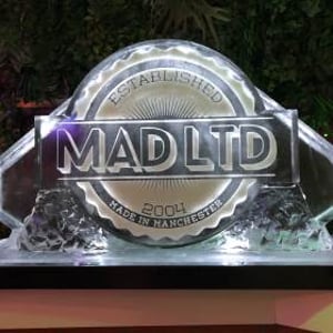 Mad Logo Double Ice Luge