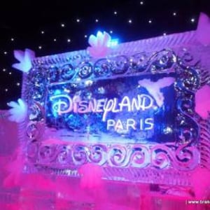 Corporate Logo in Ice 