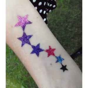 Star Glitter Tattoo