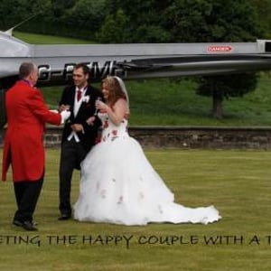 Greeted With Some Bubbly at Osmaston Park