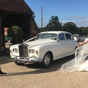LWB Silver Cloud Rolls Royce wedding car