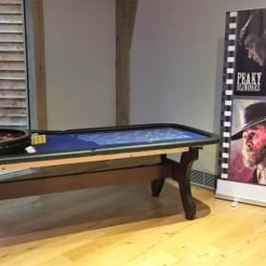 Roulette table Peaky Blinders theme