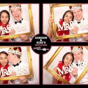 White background Photo Booth