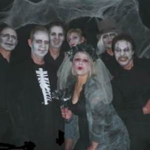 Live Band hired for Horror Movies Theme 40th Birthday Party