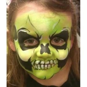 Green skull