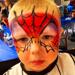 Rainbow Faces Ltd Spiderman