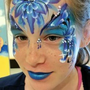 Blue Flower Princess