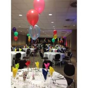 Holiday Inn Maidenhead Chair Cover Hire and Balloons Decorations