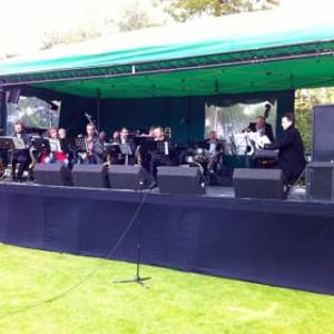 Larger Outside Covered Stage