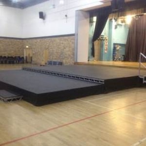 Large Stage Extension / Split Levels