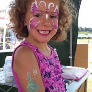 Glitter Tattoos Also Available 