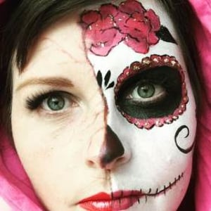 SUGARSKULL HALF FACE