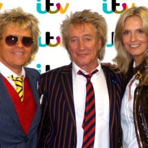Rod Stuart & Rod Stewart & Penny Lancaster