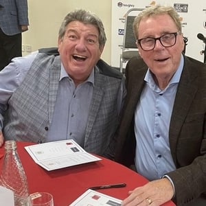 Austin Knight & Harry Redknapp.