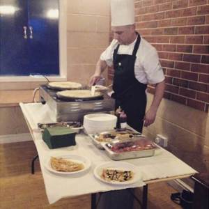 Crepes at a Private 40th