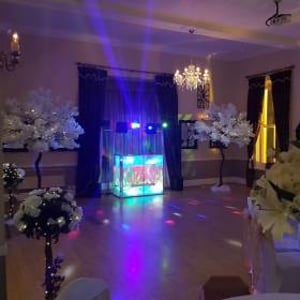 White Hart Wedding Setup