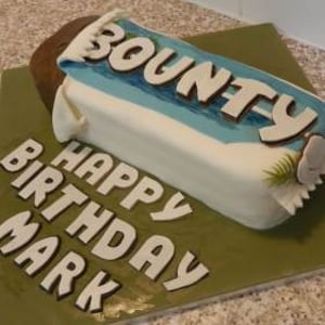 Bounty Novelty Cake