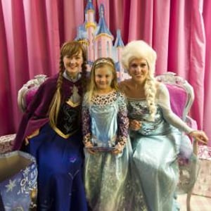 The Snow Queen and Snow Princess