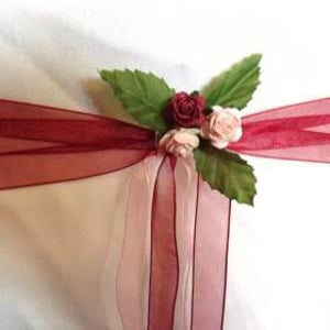 Delicate Sash and Flower