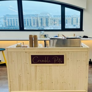New Crumble Bar Hire  Mobile Desserts from Love Candy Floss 