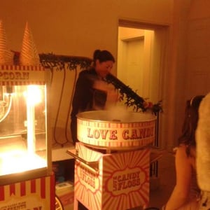 Popcorn and Candy Floss Machine Hire for events 