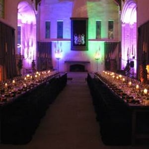 Stirling Castle Main Hall Mood Lights