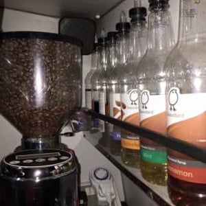 Some of our assortment of Coffee Syrups