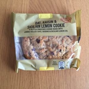 Oat, Raisin & Sicilian Lemon Cookie