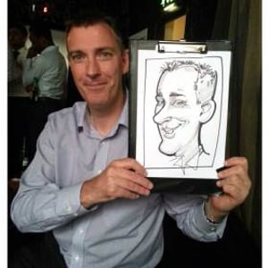 Birthday Party Caricature