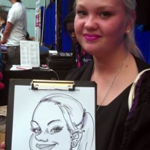 Caricature of a Girl