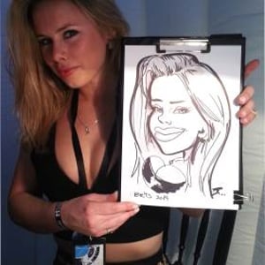 BAFTA Awords Caricatures