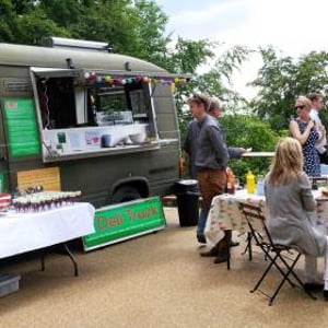 Baptism Party for 80 people overlooking the Weald of Kent