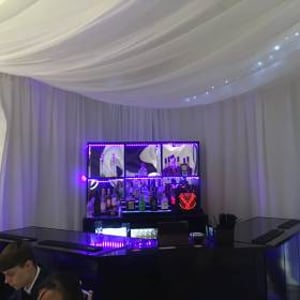 Black mirrored led bar Devoted Deluxe