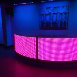 Pink led bar 2