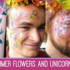 Flowers and unicorns banner v2 small