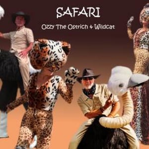Safari - Ozzy The Ostrich & Wildcat