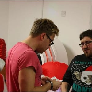 performing to russell howard
