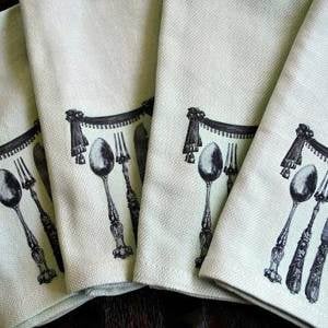 silverware napkins