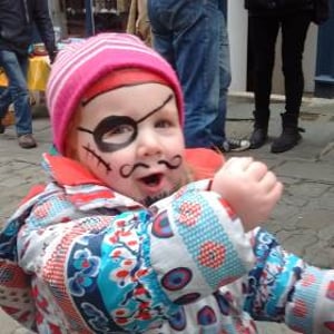 Arrrrrrrgh!  Mini Pirate - Catherine Hill Street Party