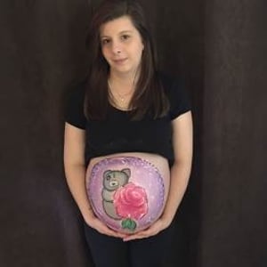 Beautiful Pregnant Mama